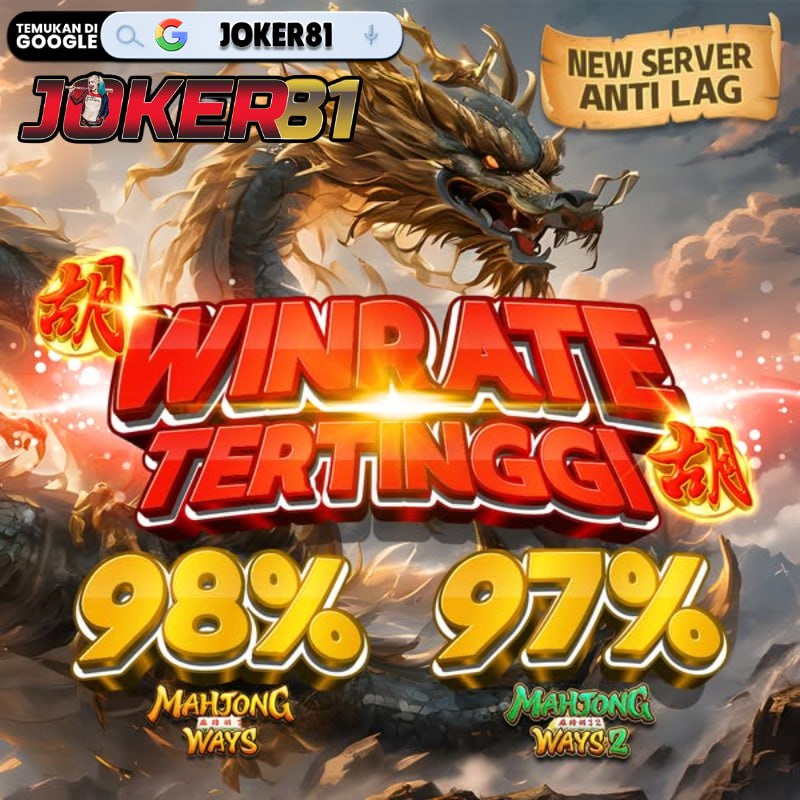 Joker81 Slot Gacor Link Situs Jamin JP Maxwin Hari Ini Terbaik